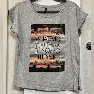 ONE LOVE by Colloseum Graphic Tee • Light Grey • Large